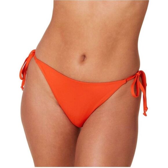 ANDIE Swim The String Bikini Bottom‎ Red Orange size large NEW - Picture 1 of 9